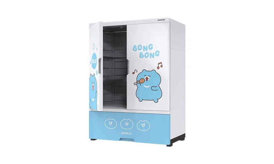 Tủ nhựa trẻ em 2 cánh Happy Kids SUNHOUSE KS-CA950B1 4