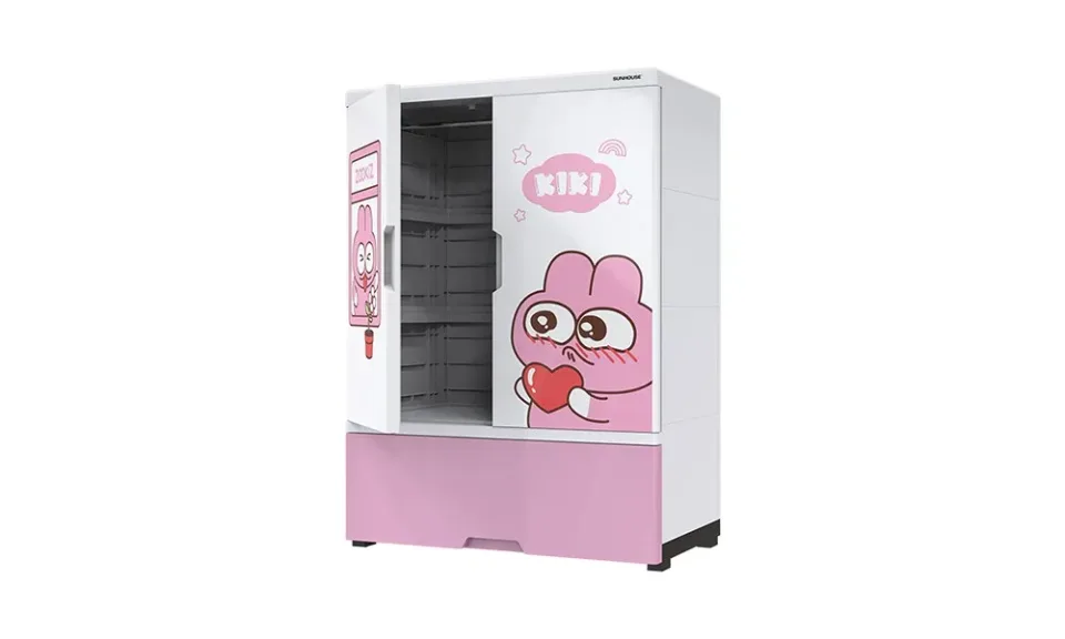 Tủ nhựa trẻ em 2 cánh Happy Kids SUNHOUSE KS-CA950G1 3