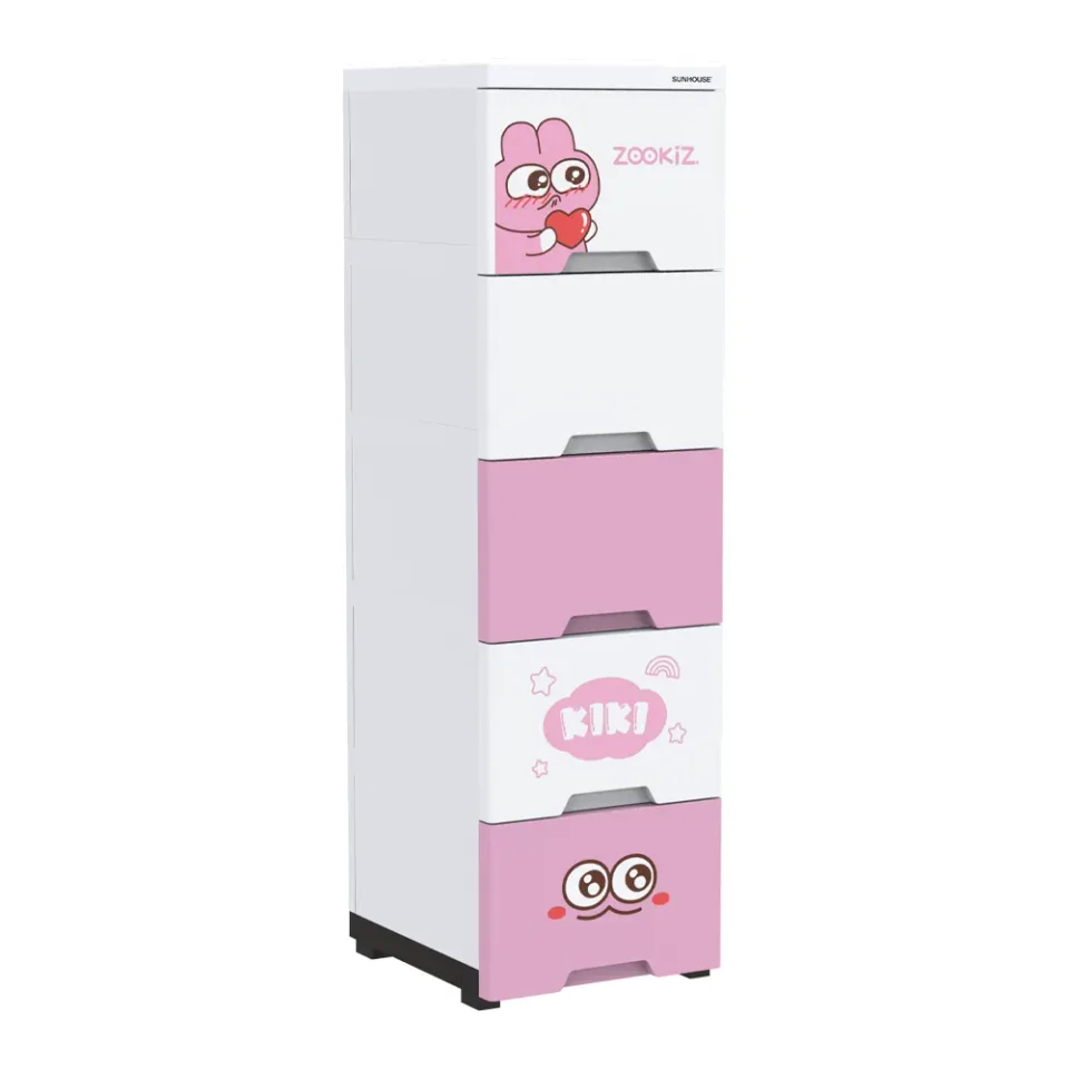 Tủ nhựa trẻ em 5 ngăn Happy Kids SUNHOUSE KS-CA343G5 1
