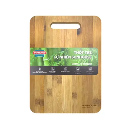 Thớt tre tự nhiên SUNHOUSE KS-CH3626B