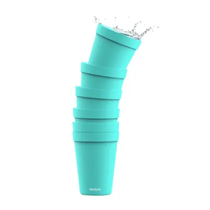 Bộ 5 cốc nhựa 200ml BIOZONE KB-CU5P01B