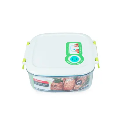 Hộp bảo quản thực phẩm thông minh vuông 900ml BioZone KB-SM900S1