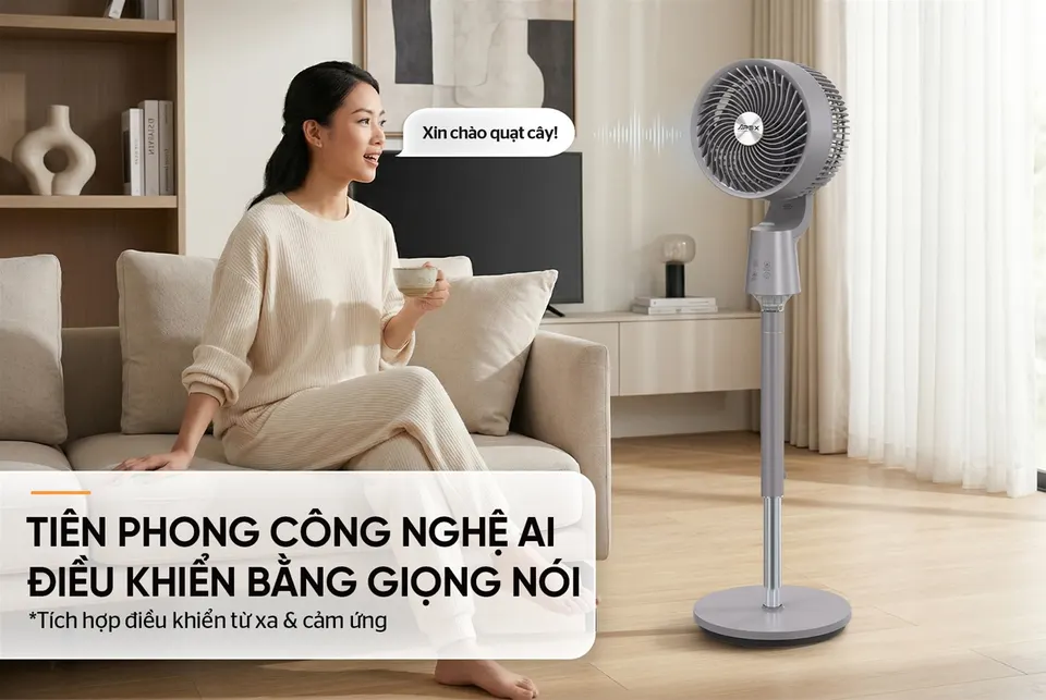 Quạt đứng thông minh SUNHOUSE APEX APF7321GV