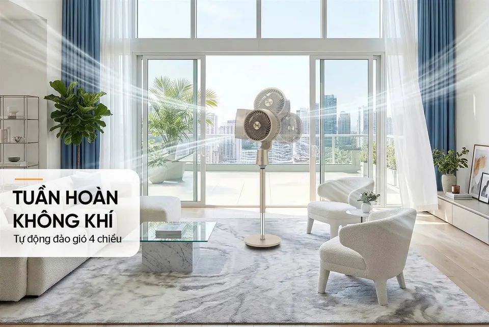 Quạt đứng tuần hoàn không khí SUNHOUSE APEX APF7320GY