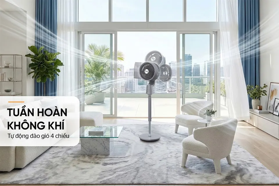 Quạt đứng thông minh SUNHOUSE APEX APF7318GV