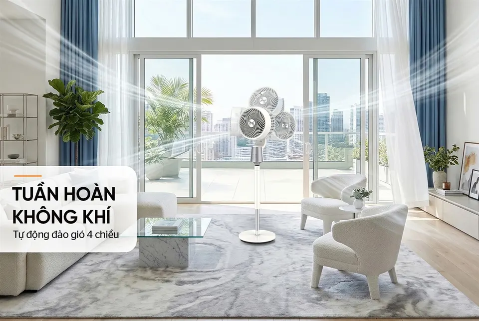 Quạt đứng tuần hoàn không khí SUNHOUSE APEX APF7320W