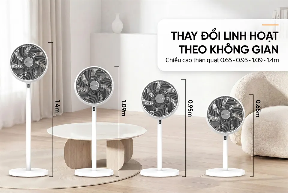 Quạt đứng tuần hoàn không khí SUNHOUSE APEX APF7348W