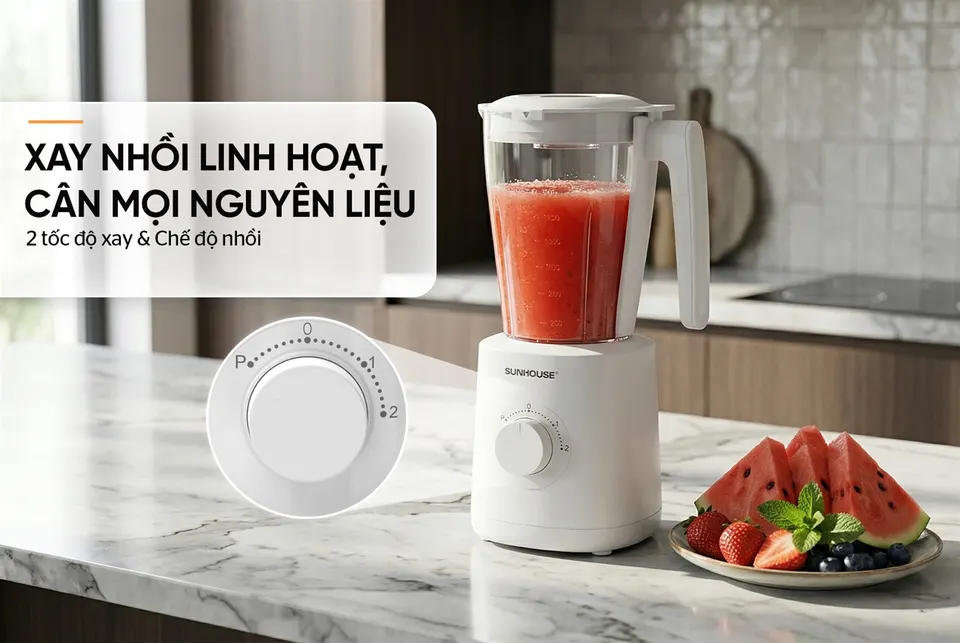 Máy xay sinh tố đa năng SUNHOUSE SHD5318