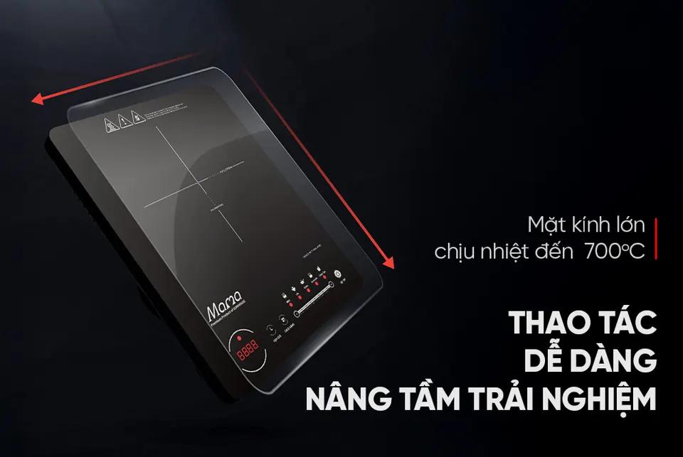 Bếp từ đơn cảm ứng SUNHOUSE MAMA SHD6886
