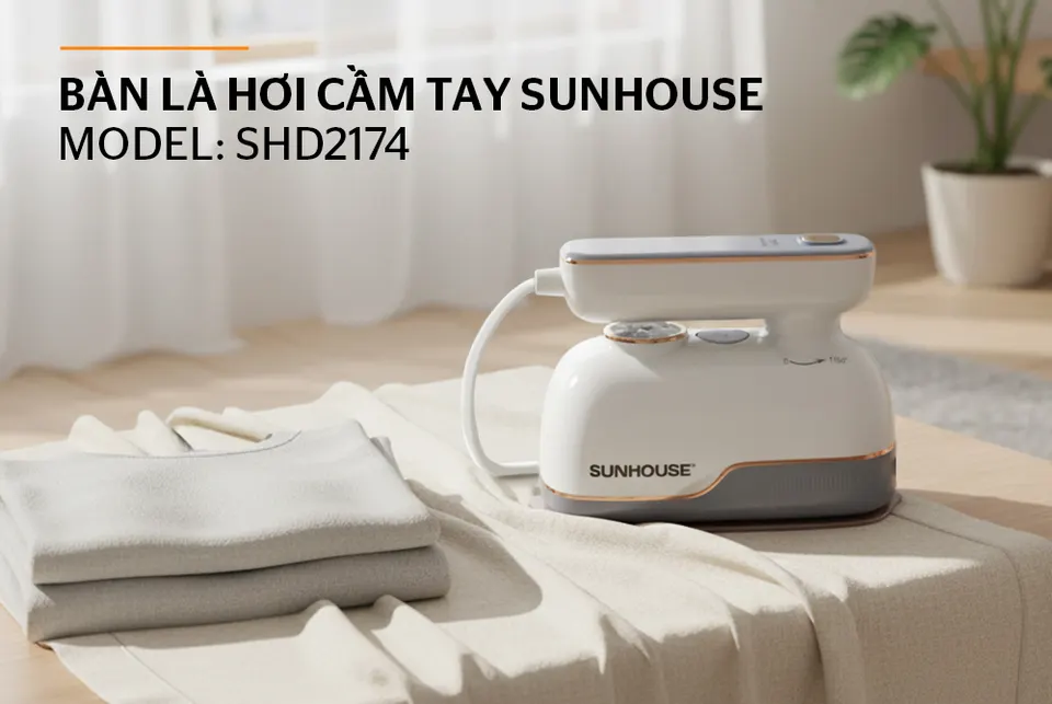 Bàn là hơi cầm tay SUNHOUSE SHD2174