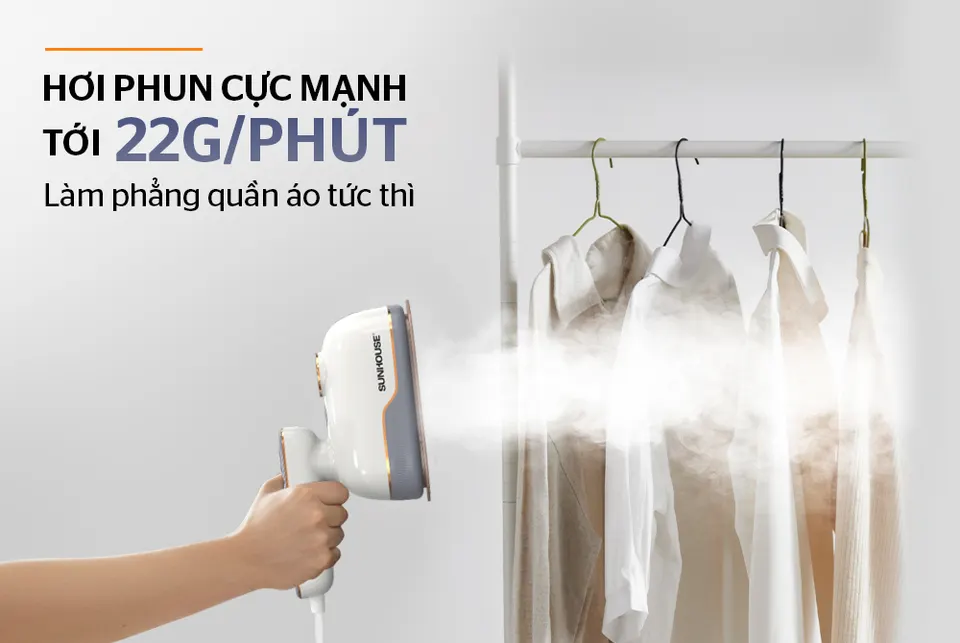 Bàn là hơi cầm tay SUNHOUSE SHD2174