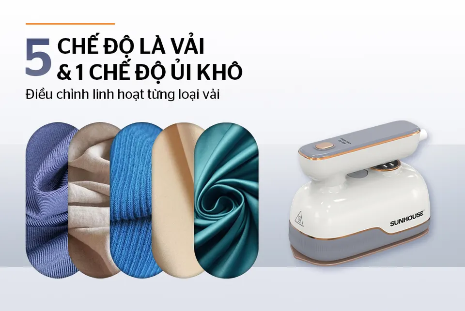 Bàn là hơi cầm tay SUNHOUSE SHD2174