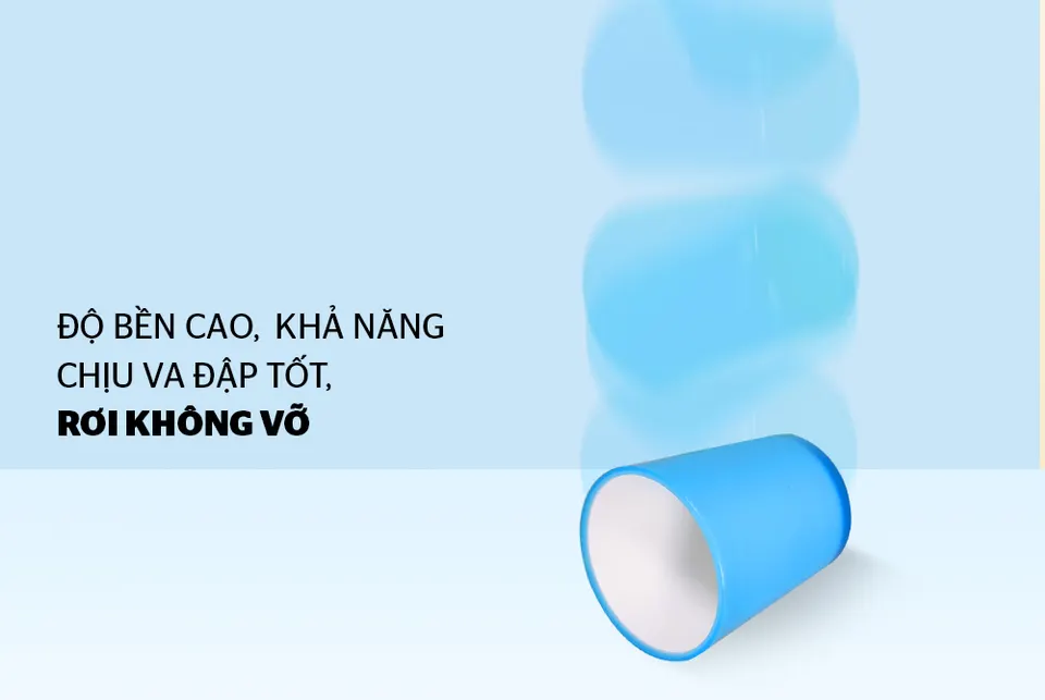 CỐC CÁCH NHIỆT 2 LỚP BIOZONE KB-CU310PB MÀU XANH DƯƠNG 2