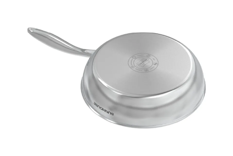 Chảo inox đa lớp SUNHOUSE IN20M6E 4