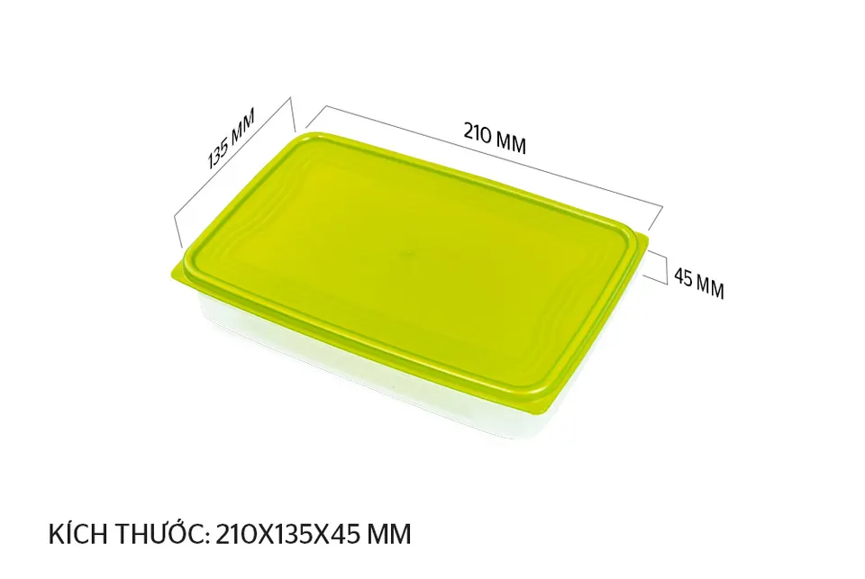 Hộp bảo quản thực phẩm khô 800ml BioZone KB-DR800P