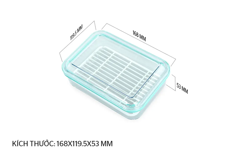 Hộp bảo quản thực phẩm ngăn đông 600ml BioZone KB-FR600S
