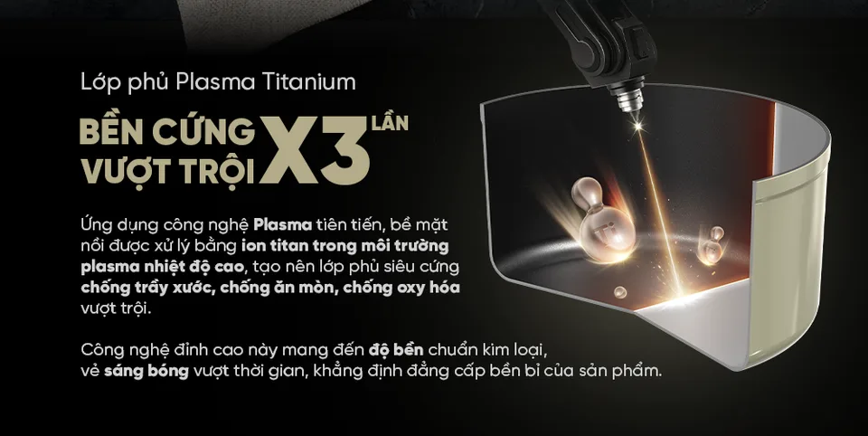 NỒI FULL-INDUCTION SUNHOUSE TITANIUM PLASMA ST2210P-18 7