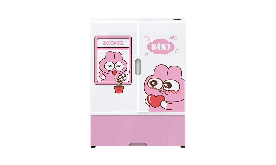 Tủ nhựa trẻ em 2 cánh Happy Kids SUNHOUSE KS-CA950G1 6