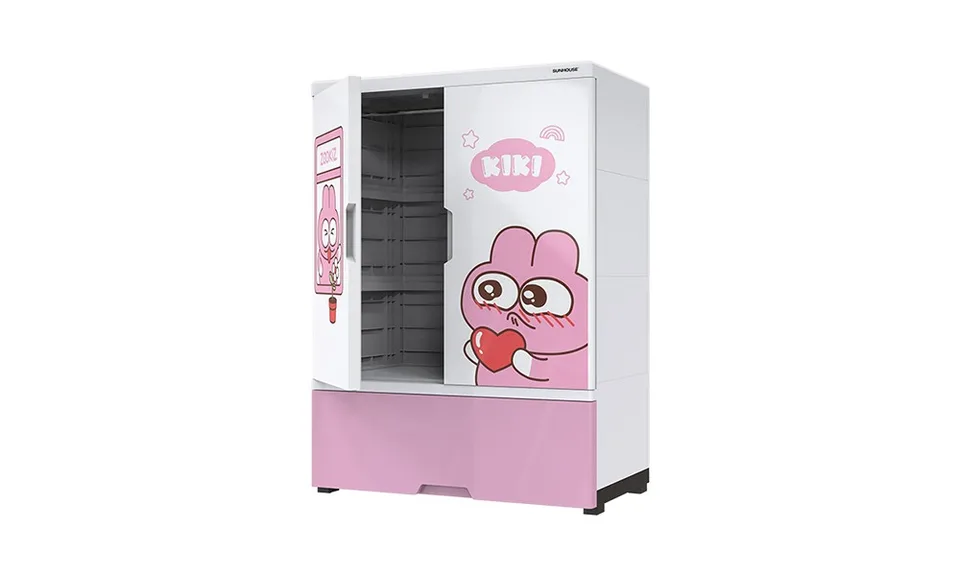 Tủ nhựa trẻ em 2 cánh Happy Kids SUNHOUSE KS-CA950G1 8