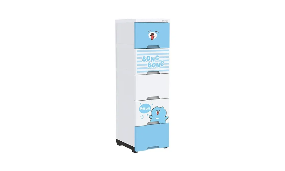 Tủ nhựa trẻ em 5 ngăn Happy Kids SUNHOUSE KS-CA343B5 5