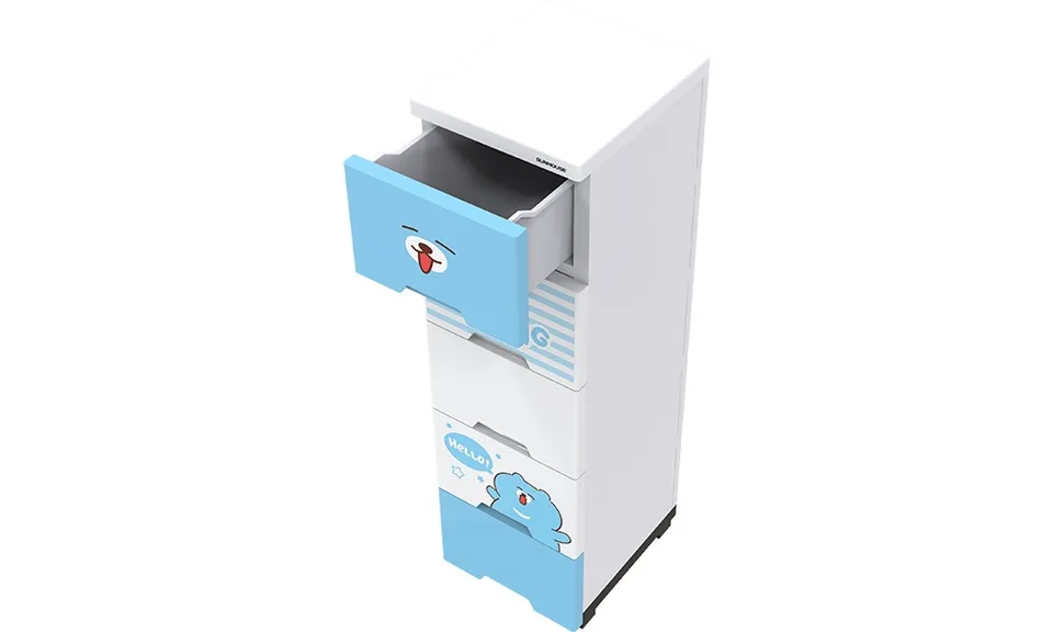 Tủ nhựa trẻ em 5 ngăn Happy Kids SUNHOUSE KS-CA343B5 6