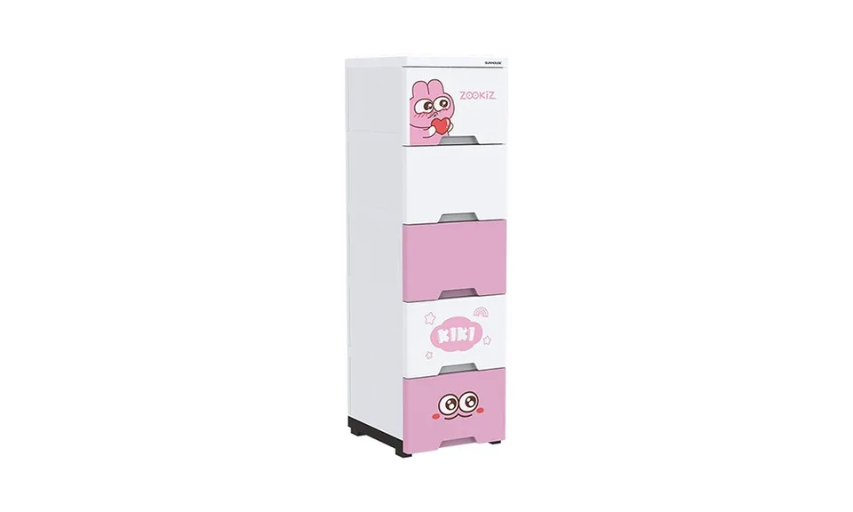 Tủ nhựa trẻ em 5 ngăn Happy Kids SUNHOUSE KS-CA343G5 6