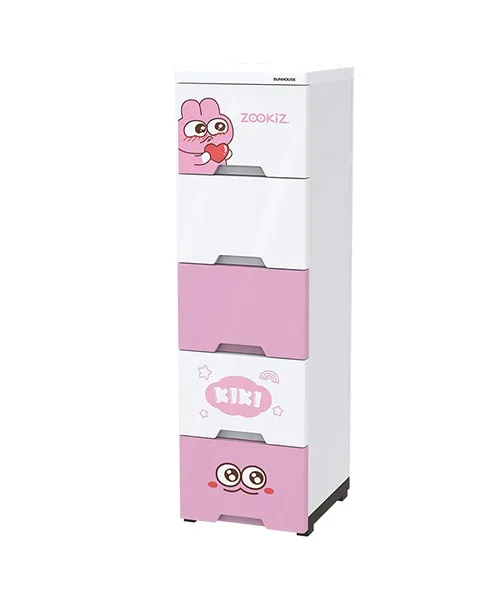 Tủ nhựa trẻ em 5 ngăn Happy Kids SUNHOUSE KS-CA343G5 9
