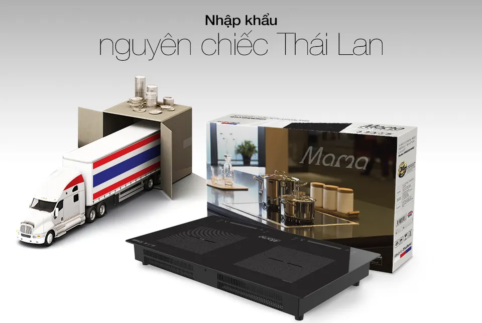 Bếp đôi điện từ hồng ngoại SUNHOUSE MAMA MMB888EI