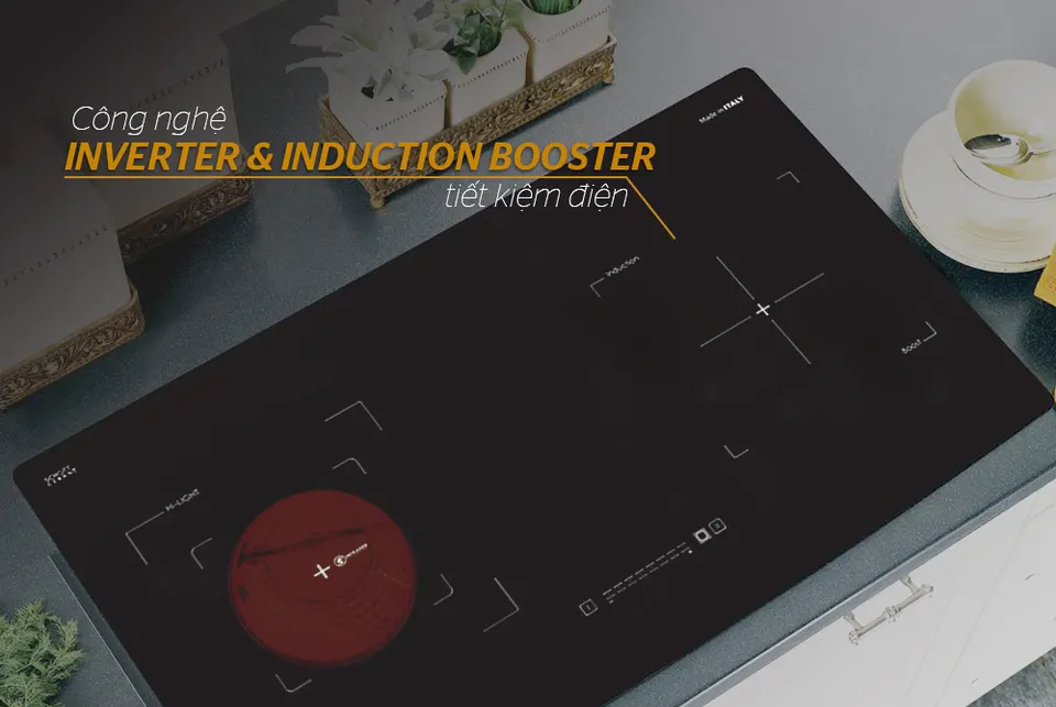 Bếp đôi điện từ hồng ngoại APEX APB9982