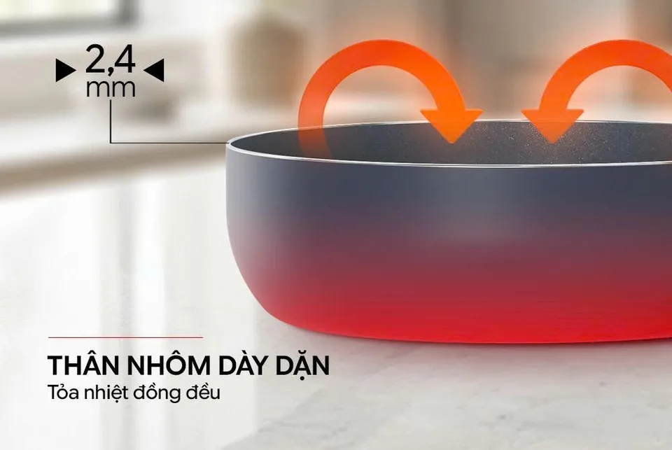 Chảo sâu đáy từ SUNHOUSE SHS26MB 18