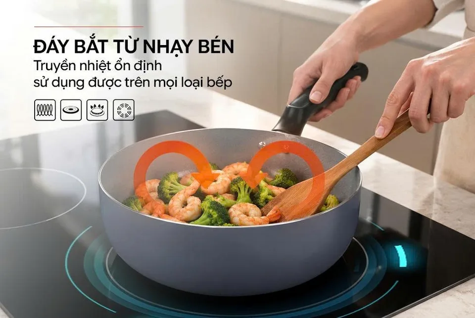 Chảo sâu đáy từ SUNHOUSE SHS26MB 19