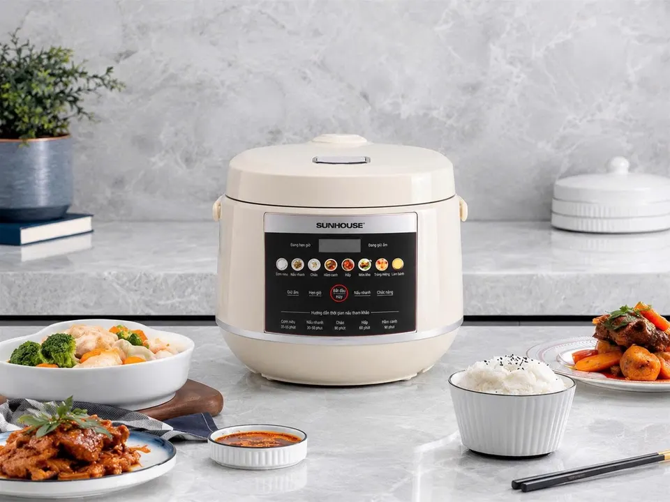 NỒI CƠM ĐIỆN TỬ 1.8L SUNHOUSE SHD8926