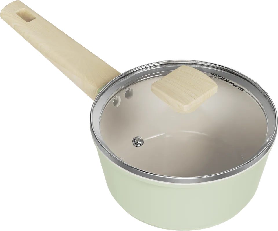 Bộ nồi Nano Ceramic đáy từ SUNHOUSE Healthy SHG798C 6