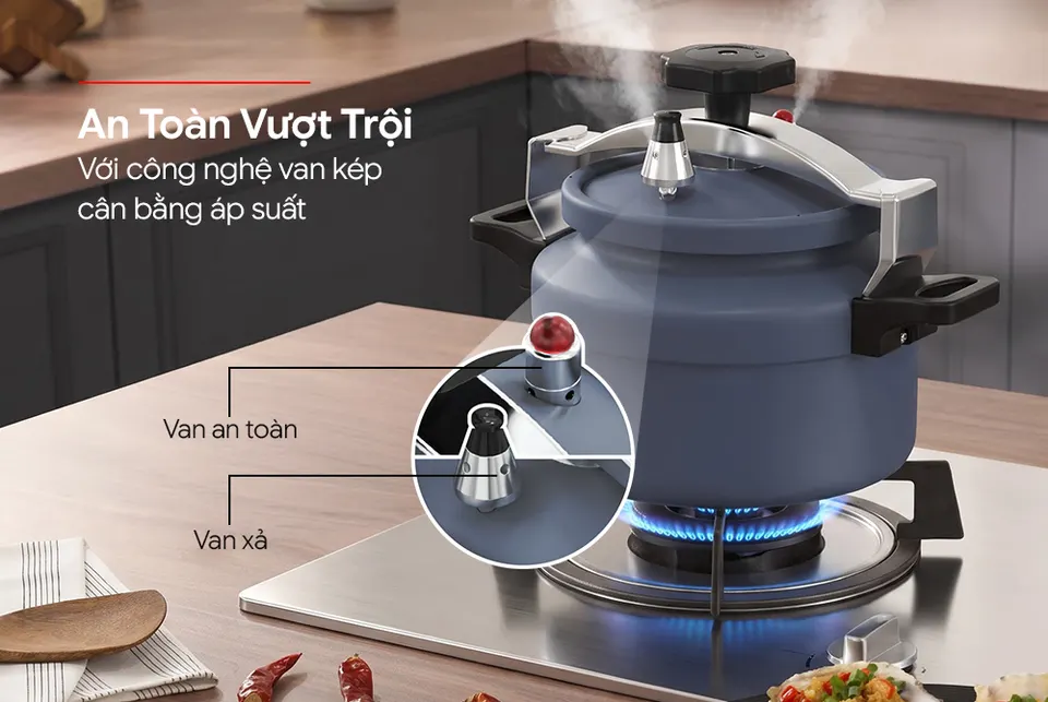 Nồi áp suất hợp kim nhôm SUNHOUSE SHG4000AG