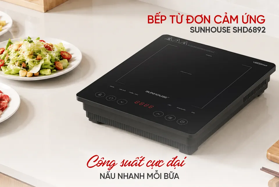 Bếp từ đơn cảm ứng SUNHOUSE SHD6892