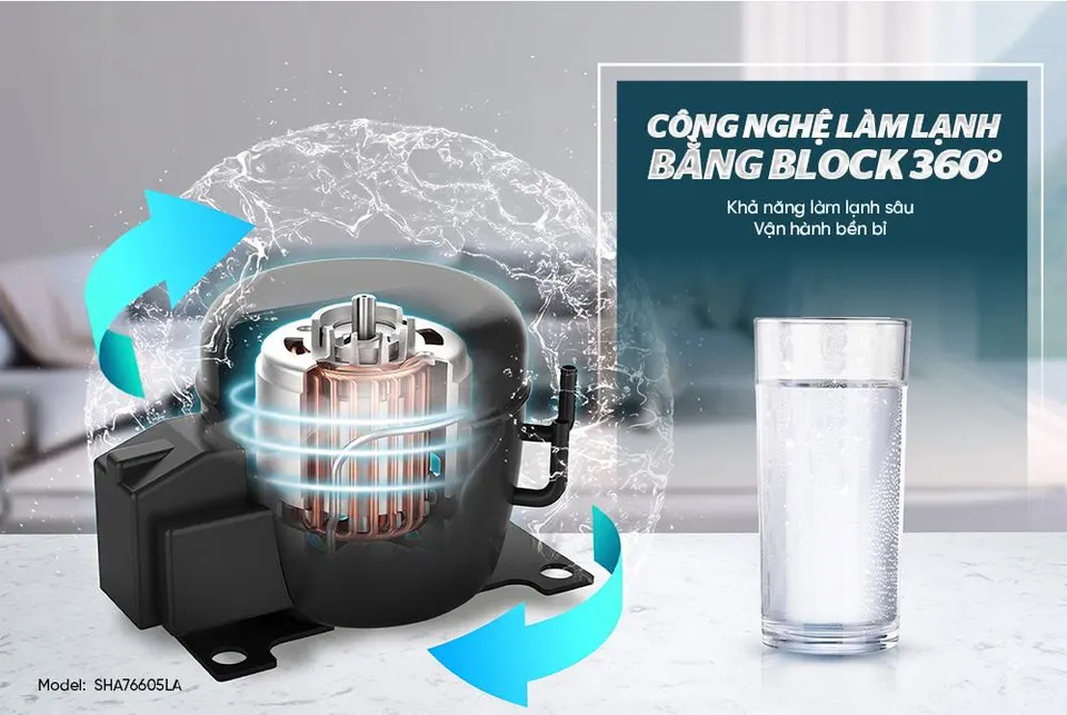 Máy lọc nước ion kiềm Hydrogen UltraX SUNHOUSE SHA76605L