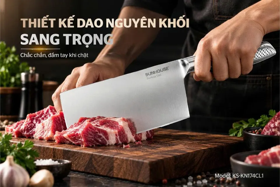 DAO CHẶT NGUYÊN KHỐI SUNHOUSE HEALTHY KS-KN174CL1