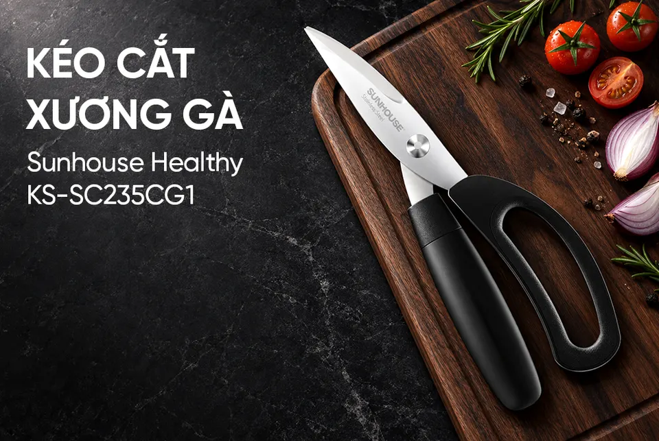 KÉO CẮT XƯƠNG GÀ SUNHOUSE HEALTHY KS-SC235CG1