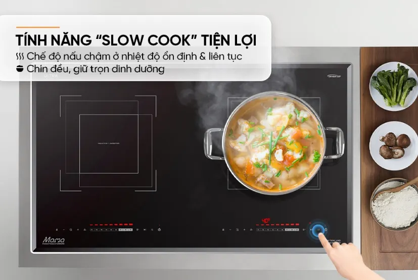 Bếp đôi điện từ SUNHOUSE MAMA MMB5998HT