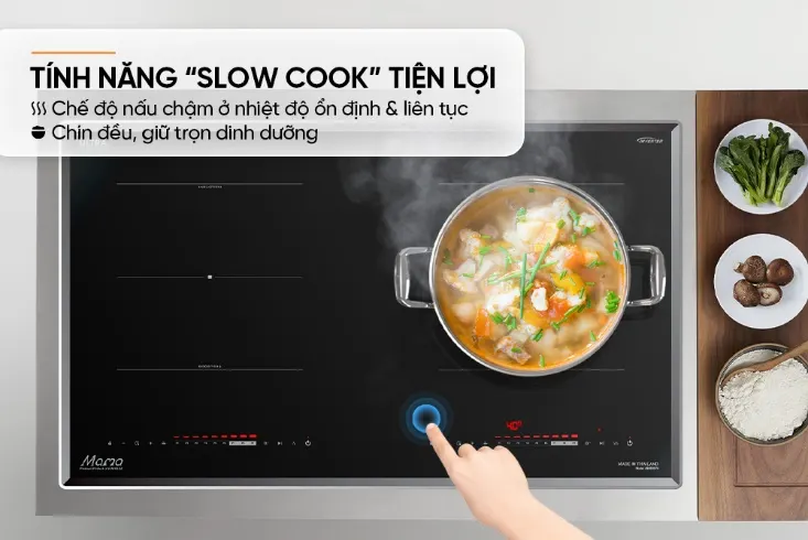 Bếp đôi điện từ SUNHOUSE MAMA MMB5678
