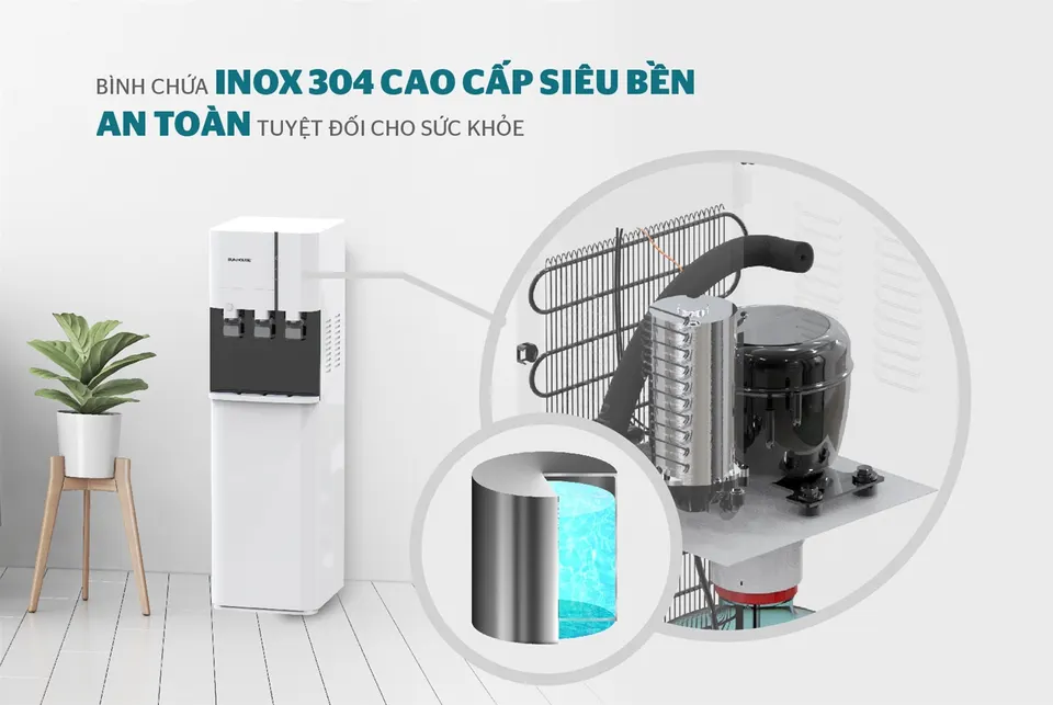Cây nước nóng lạnh SUNHOUSE SHD9634