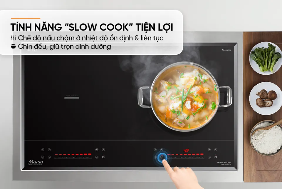 Bếp đôi điện từ SUNHOUSE MAMA MMB5-X9Pro
