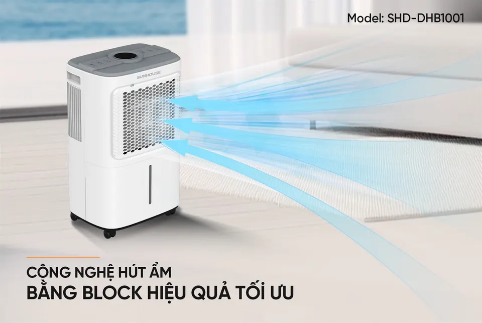 Máy hút ẩm SUNHOUSE SHD-DHB1001