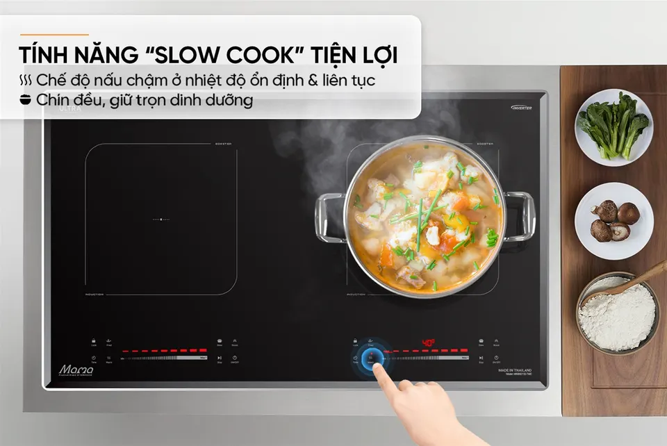 Bếp đôi điện từ SUNHOUSE MAMA MMB82152-TMC