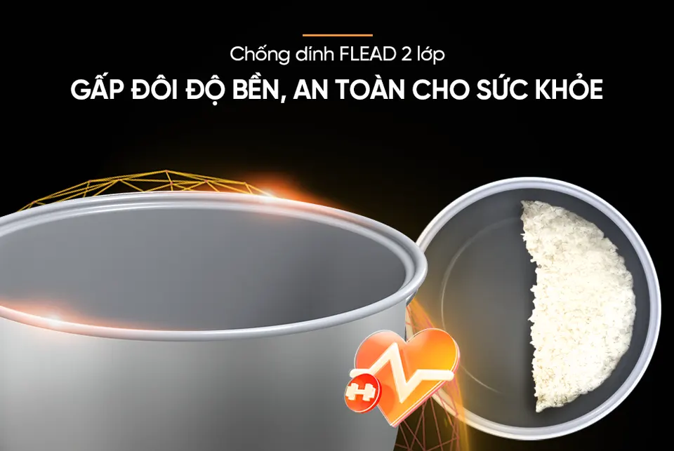 Nồi cơm điện 3l SUNHOUSE SHD8300