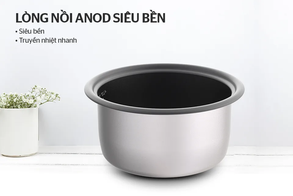 Nồi cơm điện nắp rời 2.8l SUNHOUSE SHD8138 15
