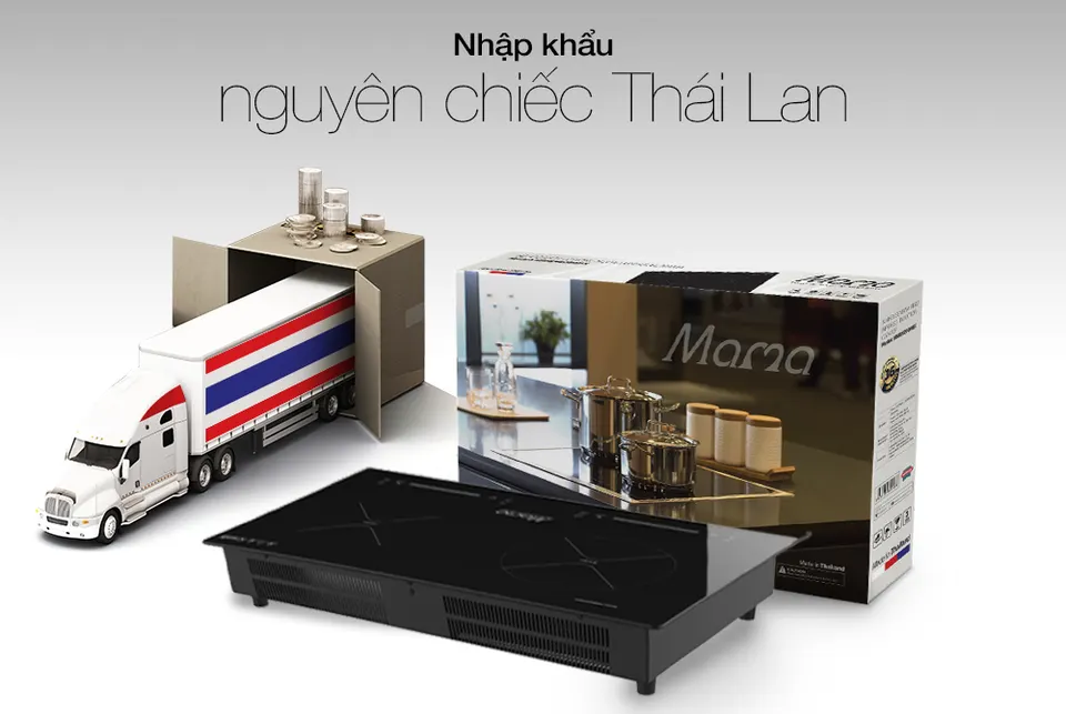 Bếp đôi điện từ hồng ngoại SUNHOUSE MAMA MMB9200MIX