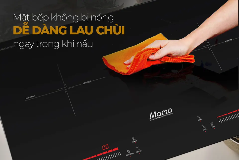 Bếp đôi điện từ SUNHOUSE MAMA MMB9301