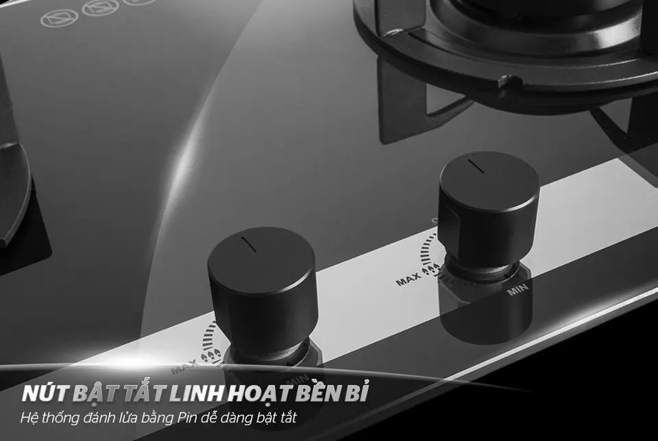 Bếp gas âm kính cao cấp 2 lò APEX APB8811