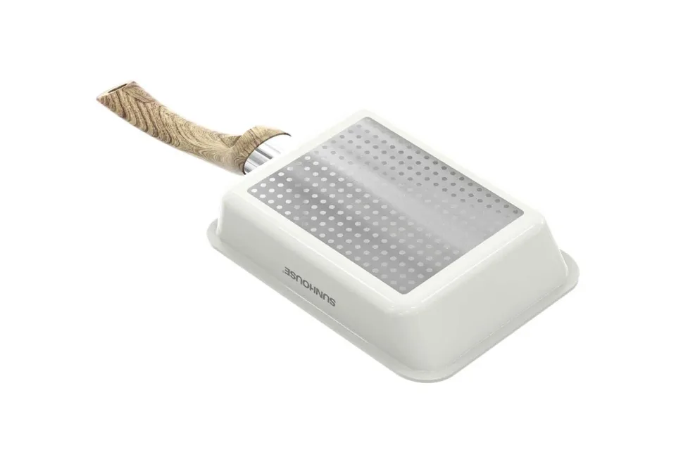 Chảo chống dính chiên trứng đáy từ SUNHOUSE SHM18V 4